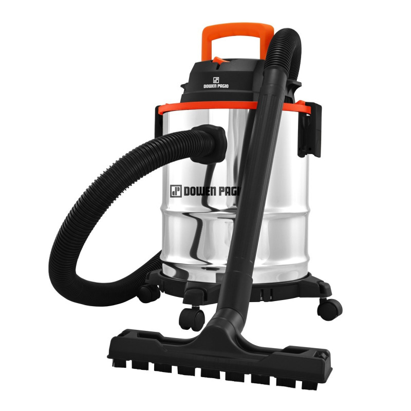 ASPIRADORA POLVO/LIQUIDO ACERO INOXIDABLE 15 Lts 1200w 220v - DOWEN PAGIO