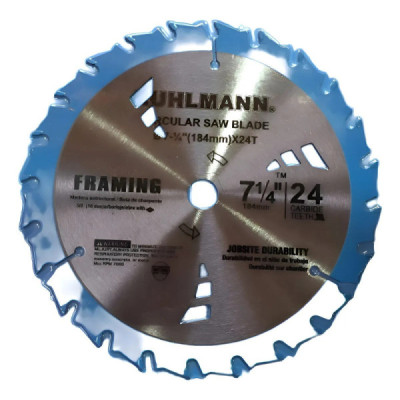 DISCO WIDIA MADERA 7.1/4 " 24d - RUHLMANN