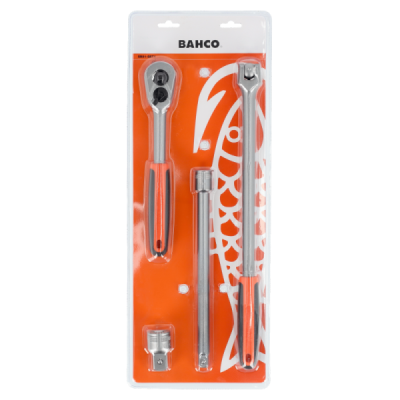 SET BLISTER 4 piezas ACCESORIOS BOCALLAVES - BAHCO